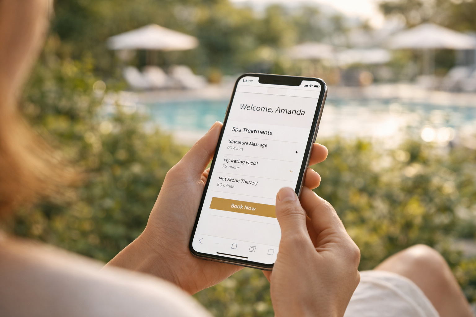 KANRIA Concierge interface